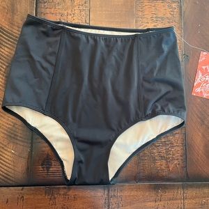 Kortni Jeane Cut High Swim Bottoms